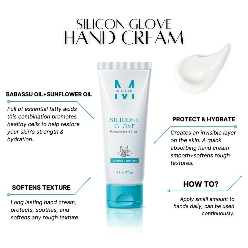 Majestic Silicone Hand Cream 4.2 OZ (120g)