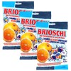 Brioschi Orange Flavored Effervescent Fizzy Digestive Italian Candies (5.29 oz