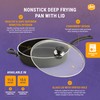 YBM HOME 11.5 Inch Saute Pan with Lid and Two