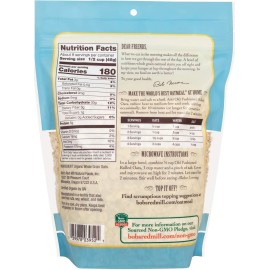 Bob's Red Mill Organic Oats Rolled Regular, 16 Ounce