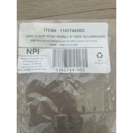 For RAM RAM Mount 1 1/2"  "C"  ball  Square Post Clamp up to 4" Wide Post RAM-247U-4NH