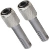 Wjelet 2 Pcs SDS Bit Adapter Hex Socket Drill Holder