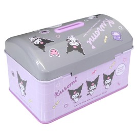 T'S Factory Sanrio Characters Key-Attached Can Bank Kromi Time Kromi Time Approx. D79xW119xH76mm SR-5545379KT