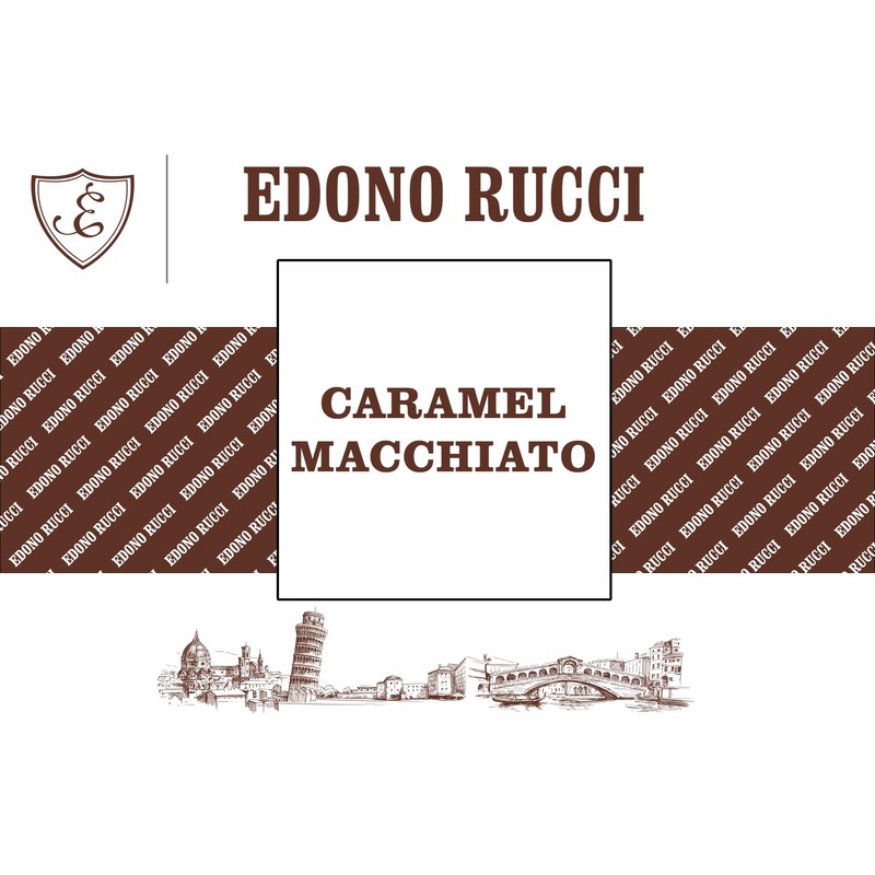 Edono Rucci Caramel Macchiato Cappuccino Mix – Rich & Velvety,
