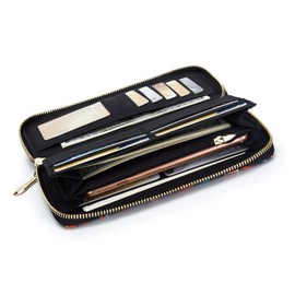 LOVESHE Women wallet RFID Blocking Purse Credit Card Clutch Zip Around Phone Clutch Large Travel Purse Wristlet Bohemian