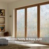 LEMON CLOUD Decorative Window Film, Stained Window Privacy Film, Frosted