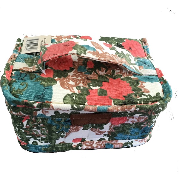 Essential Oil Carrying Case - hold up to 30 Bottles of 15ml oils! (Rose Garden, M)