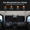carpart2021 Car Sun Shade Windshield Window Sunshade Cover For Hummer