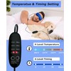 PJYU Heated Eye Mask, USB Warm Eye Compress with Flaxseed