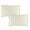 Catherine Lansfield Silky Soft Satin Standard Pillowcase Pair Champagne Gold