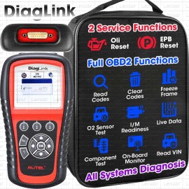 Autel 2025 Car All System Scanner Autel MaxiDiag Elite DiagLink OBD2 Diagnostic Reader