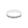 4 Pack - ICD Fitted Medical Alert Wristband Implantable Cardioverter