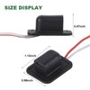 ZIWIMEGO Type-C Female Chassis Charging Port Waterproof with Card Buckle