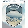 Squiddy Wrangell - St. Elias National Park - Vinyl Sticker Decal for Phone, Laptop, Water Bottle (3" Tall)