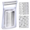 Multifunctional Kitchen Stainless Steel Cheese Grater Fruit Lemon Food Grinder