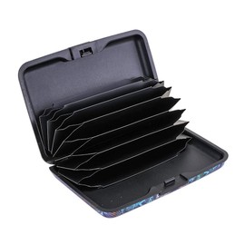 ELFISH ELFISH Mini RFID Aluminum Wallet Credit Cards Holder Business Card Case Metal ID Case for Men Women (Acolorful)