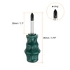 sourcing map PH2 Phillips Screwdriver #2 3.8" Magnetic Screwdrivers 1.5"