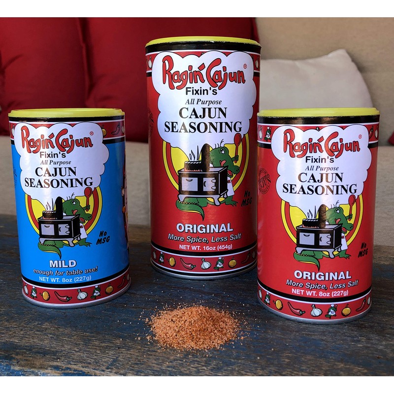 All Purpose Cajun Seasoning Original 16 oz Ragin' Cajun (Pack