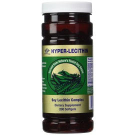 Nu Health Hyper-lecithin (200 Softgels) Soy Lecithin Complex