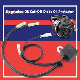 Dusledel Upgraded Oil Cut-Off Diode Oil Protector Replacement for Harbor Freight Predator 670cc 22Hp Engine 61614