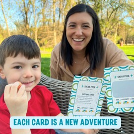 SCRATCH 'EMS Scavenger Hunt for Kids for All Ages– Outdoor Adventure Activity Gift for Family, Camping, Road Trips & Summer Break – Reusable Scratch-Off Cards for Kids,& Teens - Nature Activity Game