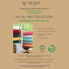 Ross Organic Cotton Hand Towel Selection Turquoise 50 x 100