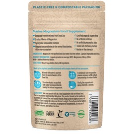 Together Marine Magnesium C Together Health C from Natural Marine Salts C 5 Natural Forms of Magnesium C Vegan Friendly C Made in The UK C 180 Vegecaps - Pack of 6