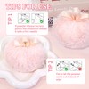 Noerrors Body Glitter Powder Puff Body Shimmer Powder Plush Peach
