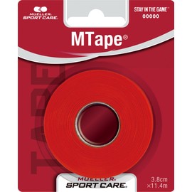 Mueller M Tape Team Color Blister Pack Scarlet 38mm [1 piece] Non-stretch Cotton Tape 430822 Scarlet 38mm