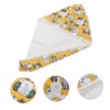 WOONEKY Cotton Hair Wrap for Bathing Absorbent Head Wrap Towel