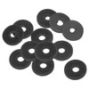PATIKIL 12pcs M5 Rubber Flat Washers 5mm Inner Diameter 18mm