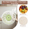 Fruit Washing Bowl with Strainer and Lid with Handle, Portable