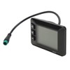 ElectricBike LCD Display, 36V 48V LCD Display Control Panel Plug