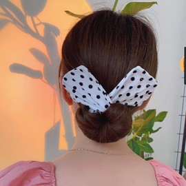 Frcolor 3pcs Twist Ribbon Clip Hair Bang Maker Shaper Women Hair Bang Maker Hair Styling Bang Shaper Hair Donut Former Hair Styling