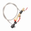 CGA‑320 CO2 Cylinder Refill Adapter with Hose For Filling Soda