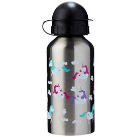 My Family Stainless Steel Kids Drink Bottle - BPA Free, Non-Toxic, Eco-Friendly, Reusable Water Bottle for Toddlers & Preschoolers (400ml) - Unicorn