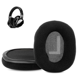 XRHTONG Soft Fabric Earpads Replacement Compatible with Ausdom ANC8 ANC 8 Headphone Ear Pads Cushion(Soft Fabric/High Density Foam)