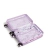 Vera Bradley Women's Hardside Rolling Suitcase Luggage, Purple Shimmer, 22"