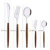 Uniturcky 20-Piece Silverware Set for 4, Stainless Steel Flatware Tableware