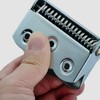 Mipcase 2Pcs Self Closing Door Hinge, Stainless Steel Spring Hinges