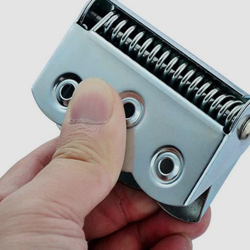Mipcase 2Pcs Self Closing Door Hinge, Stainless Steel Spring Hinges