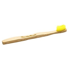 Humble Brush Kids Tooth Brush - Ultra Soft Bristle Yellow - Single by Humble Brush