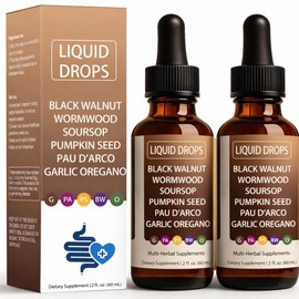 Vello Black Walnut Wormwood Gut Cleanse — Formulated with Wormwood, Black Walnut, Soursop, Crape Myrtle Bark, and Pumpkin Seed Extracts — Boosts Energy (2)