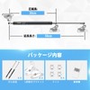 VEPAGOO 家具 車両改装ガススプリング 156N/15.6kgガスダンパー50cm 扉 食器棚 吊戸棚 畳など家具用 ドアサポート取替え DIY道具入れ