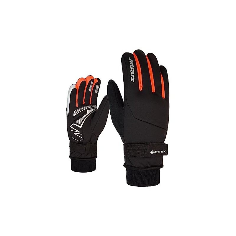Ziener Adult SMU 18-Bike 199 GTX(R) Glove Bicycle, Poison Orange,