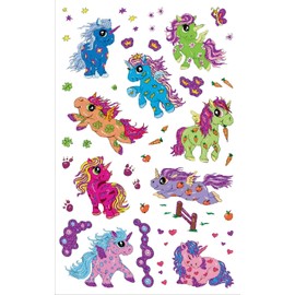 Avery Zweckform Glitter Stickers, Unicorn, 9, 19 Piece