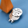 Aiseavril Cadeau for Best Father-in-Law Metal Golf Hat Clip -