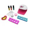 Ipidelo Set Decoración Salón De Uñas Para Niñas Con Secador