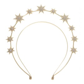 Star Headband, Headband with Star, Crown with Haly Layer Star Headband Carnival Headband Sun Moon and Stars Headband Stars with Star for Party Carnival Birthday Festival