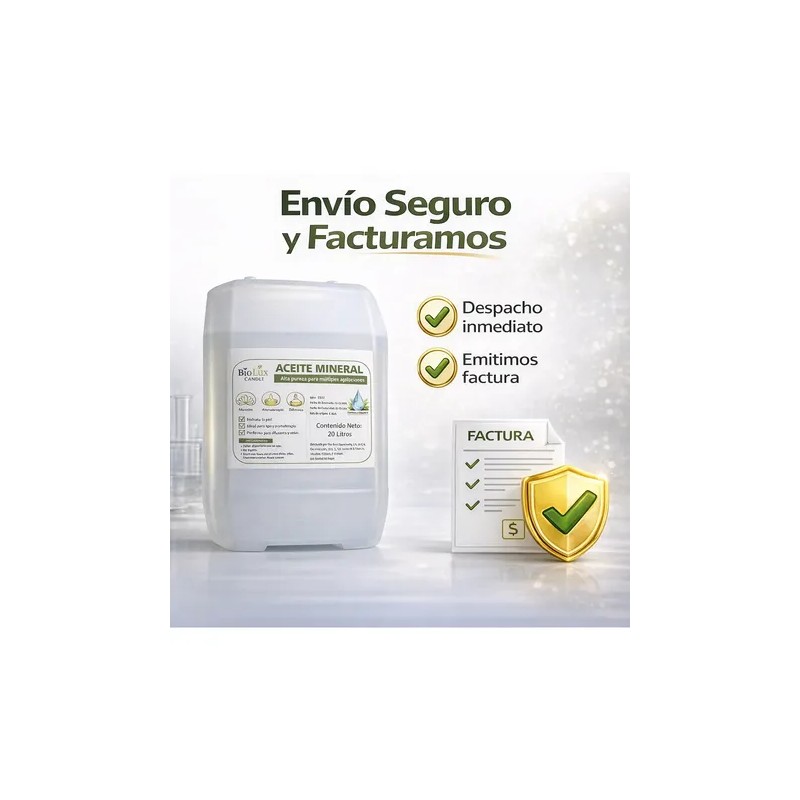 Aceite Mineral Cristalino Pcosmeticos,masajes,geles 20 Lts
